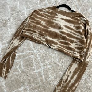 Talentless cropped sweatshirt. Size large